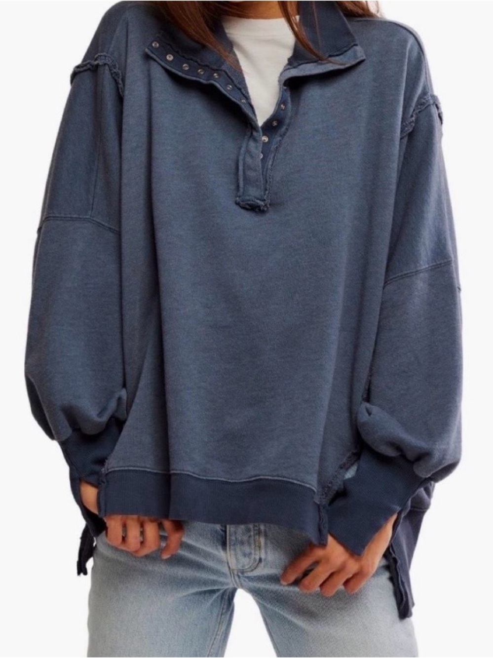 We the Free Camden Henley sweatshirt by size XSmall